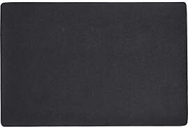 Zeller 27092 Platzset, Kunstleder, schwarz, ca. 45 
