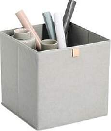 Zeller Aufbewahrungsbox grau 32,0 x 32,0 x 32,0