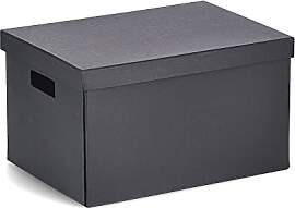 Zeller Aufbewahrungsbox, recycelter Karton (ca. 25 