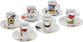 Zeller, Porzellan, Espressotassen Set 12-teilig