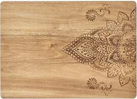 Zeller Schneidebrett, eckig, ca. 40 x 29 x 1,5 cm, 