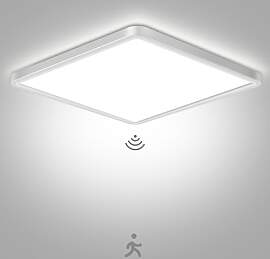 zemty Lampe mit Bewegungsmelder Innen, 29cm 24W