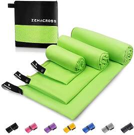 ZENACROSS Mikrofaser Handtuch (3er-Set) -