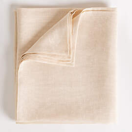 Zendan Tischtuch Aus Leinen Beige Tapioca &