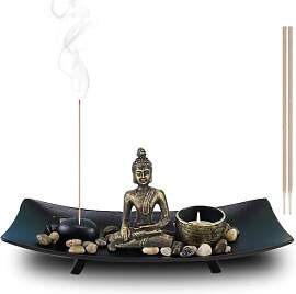 Zen Garten Räucherstäbchen Halter, Miniatur Zen