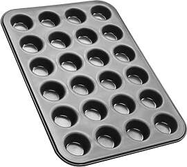 Zenker Black Metallic 24er Mini-Muffinform –