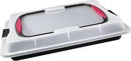 Zenker Blechkuchen-Container to go, Backblech mit