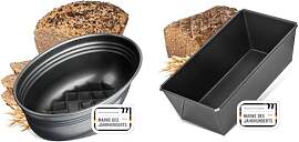 Zenker Brotform oval BLACK METALLIC, Brotbackform