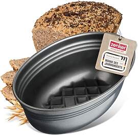 Zenker Brotform oval BLACK METALLIC, Brotbackform