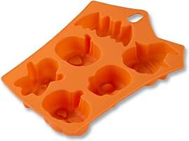 Zenker Mini-Kürbis Schokoform-Eiswürfelform –