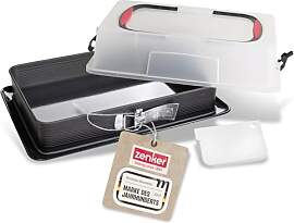 Zenker Rechteck-Springform mit Haube DELUXE,