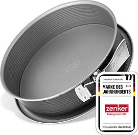 Zenker Springform mit Flachboden und Auslaufschutz 