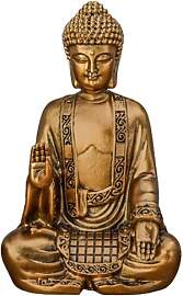 Zen Light SBM4 Bodhi Statue, Gold, 14cm Höhe