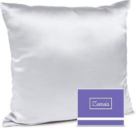 Zenssia Seidenkissenbezug 80x80 aus 100%