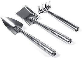 Zerodis 3 Stück Set Mini Garten Werkzeuge, kleine 