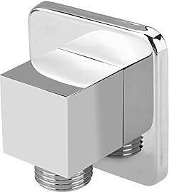 Zerodis Massiv Messing Dusche Outlet Winkel Chrom