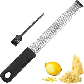 Zester Reibe aus Edelstahl, Käsereibe, Muskatnuss 