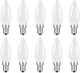 ZFQ E14 Bunte Glühbirnen 1W, E14 Farbige LED