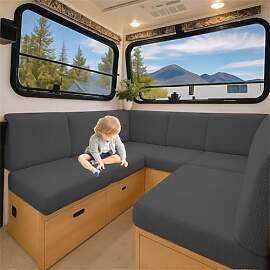 ZGDDPZA Sitzkissenbezug für Wohnmobil &