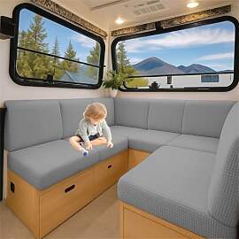 ZGDDPZA Sitzkissenbezug für Wohnwagen &