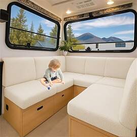 ZGDDPZA Sitzkissenbezug für Wohnwagen &