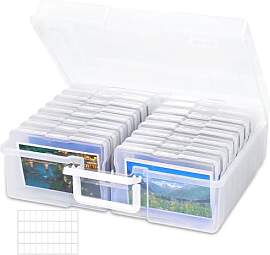 ZHHGOO Fotoaufbewahrungsbox,16 Pcs Foto Organizer