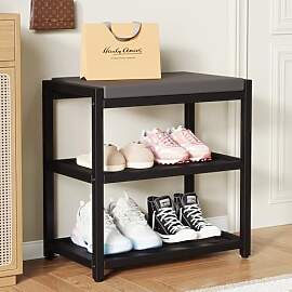 ZHOOGE Schuhbank mit Sitzfläche, Sitzbank,