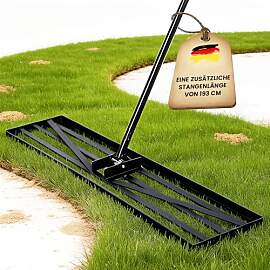ZIKEBTUY Rasenrechen, 75 x 25 cm,