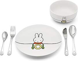Zilverstad Geschirr-Set 6tlg Miffy Porzellan