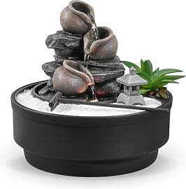 Zimmerbrunnen für den Garten, Zen, Wasserfall,
