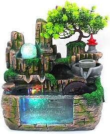 Zimmerbrunnen Wasserfall Brunnen Tischbrunnen mit