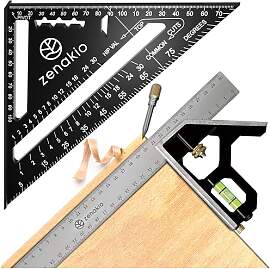 Zimmermannswinkel 12-IN-1 - Komplettes Set mit