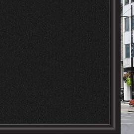 Zindoo Fensterfolie Blickdicht Schwarz