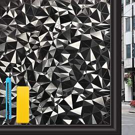 Zindoo Fensterfolie Blickdicht Sichtschutzfolie