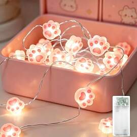 ZingBox 2M 20 Led Katzenpfoten Lichterkette mit