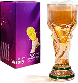 Zinueen Fußball Bierkrug - Fussball WM Pokal