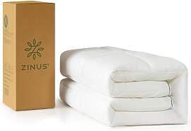 Zinus Matratzenauflage aus Bambus, 135 x 190 cm,