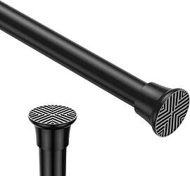 Zipglo 1 Stück Gardinenstange ohne Bohren 76-200