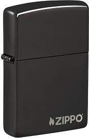 Zippo 2001727 Feuerzeug 24756 Ebony with Logo