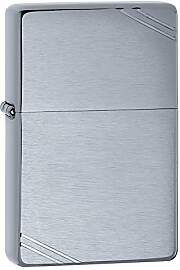 Zippo 230 60001167 Classic Vintage Brushed Chrome