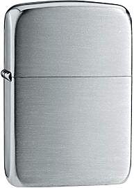 Zippo Feuerzeug, Sterling Silver Satin, 24