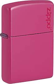 Zippo Lighter, Matte, Pink, Frequency Avec Logo,