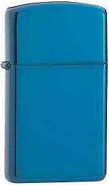 Zippo Original Feuerzeug Slim Sapphire