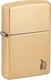 Zippo Sturmfeuerzeug - Armor Series Flame - Gold - 
