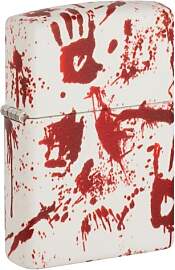Zippo Sturmfeuerzeug - Bloody Hand, 540°, Color