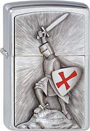 Zippo Sturmfeuerzeug - Crusade Victory, Brushed