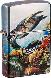 Zippo Sturmfeuerzeug - Deep Sea, 540° Tumbled