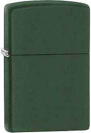 Zippo Sturmfeuerzeug - Green Matte, Base Model -