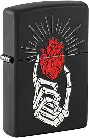 Zippo Sturmfeuerzeug - Heart in Hand Design -