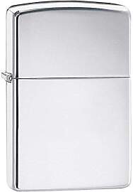 Zippo Sturmfeuerzeug - High Polish Chrome, Base